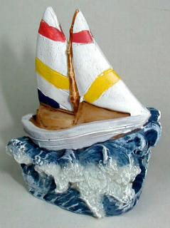 SKR0301 Zeil schip Puntenslijper
