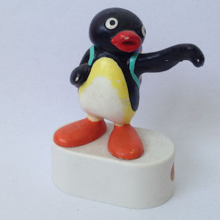 Bullyland Pingu pencil sharpeners